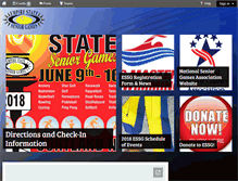 Tablet Screenshot of nyseniorgames.com